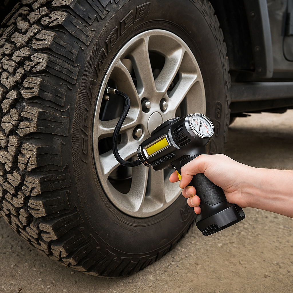 Compresor de Aire Digital Portátil